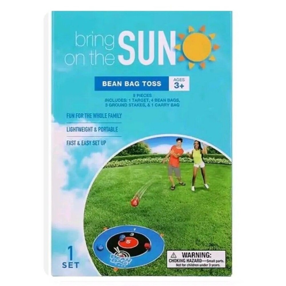 BEAN BAG TOSS GAME AGES 3+ Outdoor Games Kids Games Summer Fun Toys Corn Hole